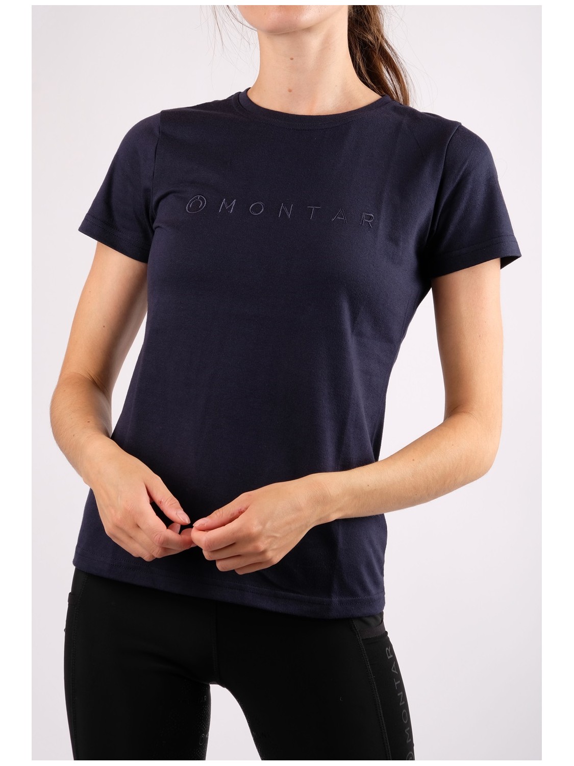 T-SHIRT D'EQUITATION EN COTON CARLA MONTAR