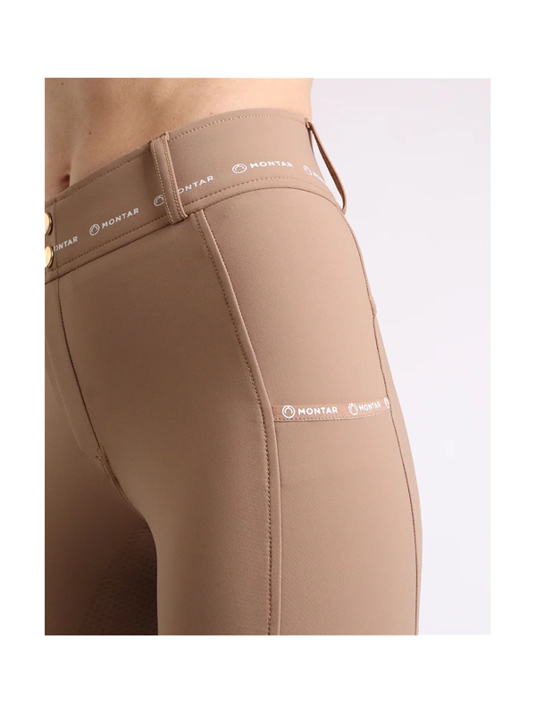 LEGGING D'EQUITATION FEMME FULL GRIP MONTAR MOLYRA