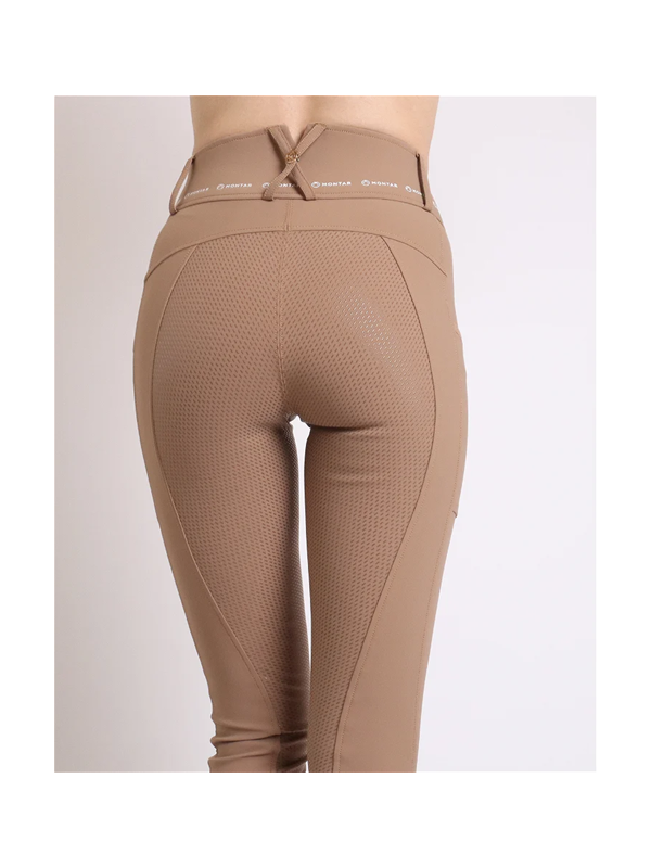 LEGGING D'EQUITATION FEMME FULL GRIP MONTAR MOLYRA