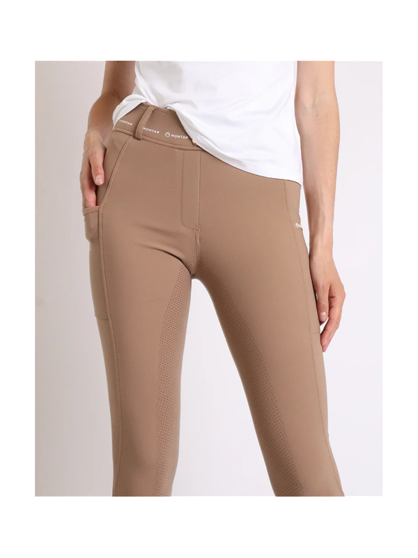 LEGGING D'EQUITATION FEMME FULL GRIP MONTAR MOLYRA