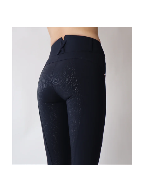 PANTALON D'EQUITATION FEMME FULL GRIP DETAIL ROSEGOLD REBEL MONTAR