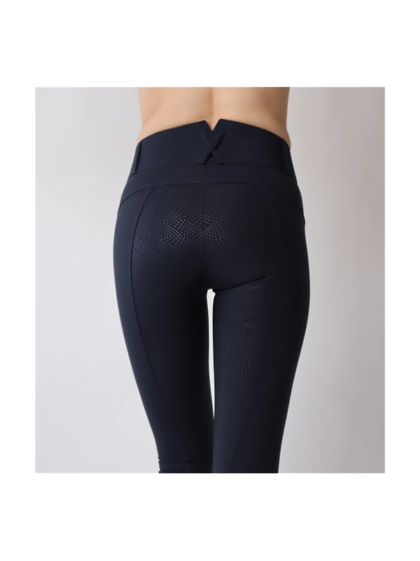 PANTALON D'EQUITATION FEMME FULL GRIP DETAIL ROSEGOLD REBEL MONTAR