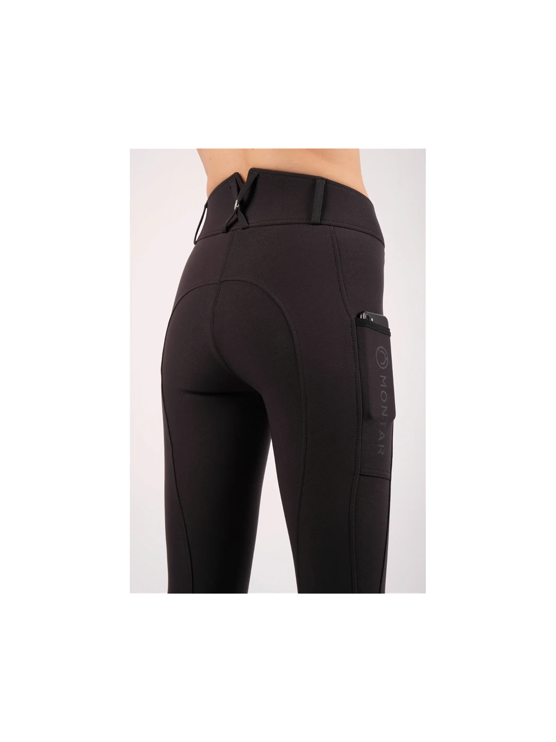 PANTALON D'EQUITATION FEMME SANS GRIP STAR YATI MONTAR