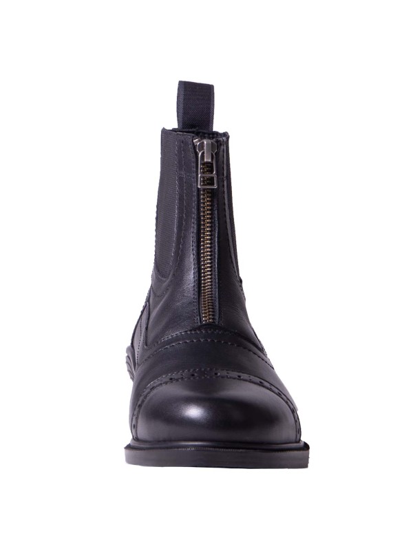 BOOTS D'EQUITATION ENFANT EN CUIR AVEC ZIP MANILLA QHP