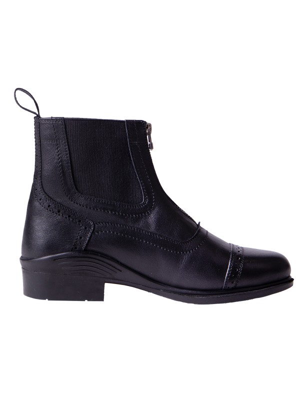 BOOTS D'EQUITATION ENFANT EN CUIR AVEC ZIP MANILLA QHP