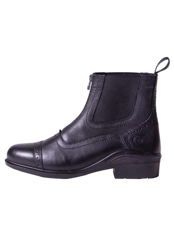 BOOTS D'EQUITATION ENFANT EN CUIR AVEC ZIP MANILLA QHP