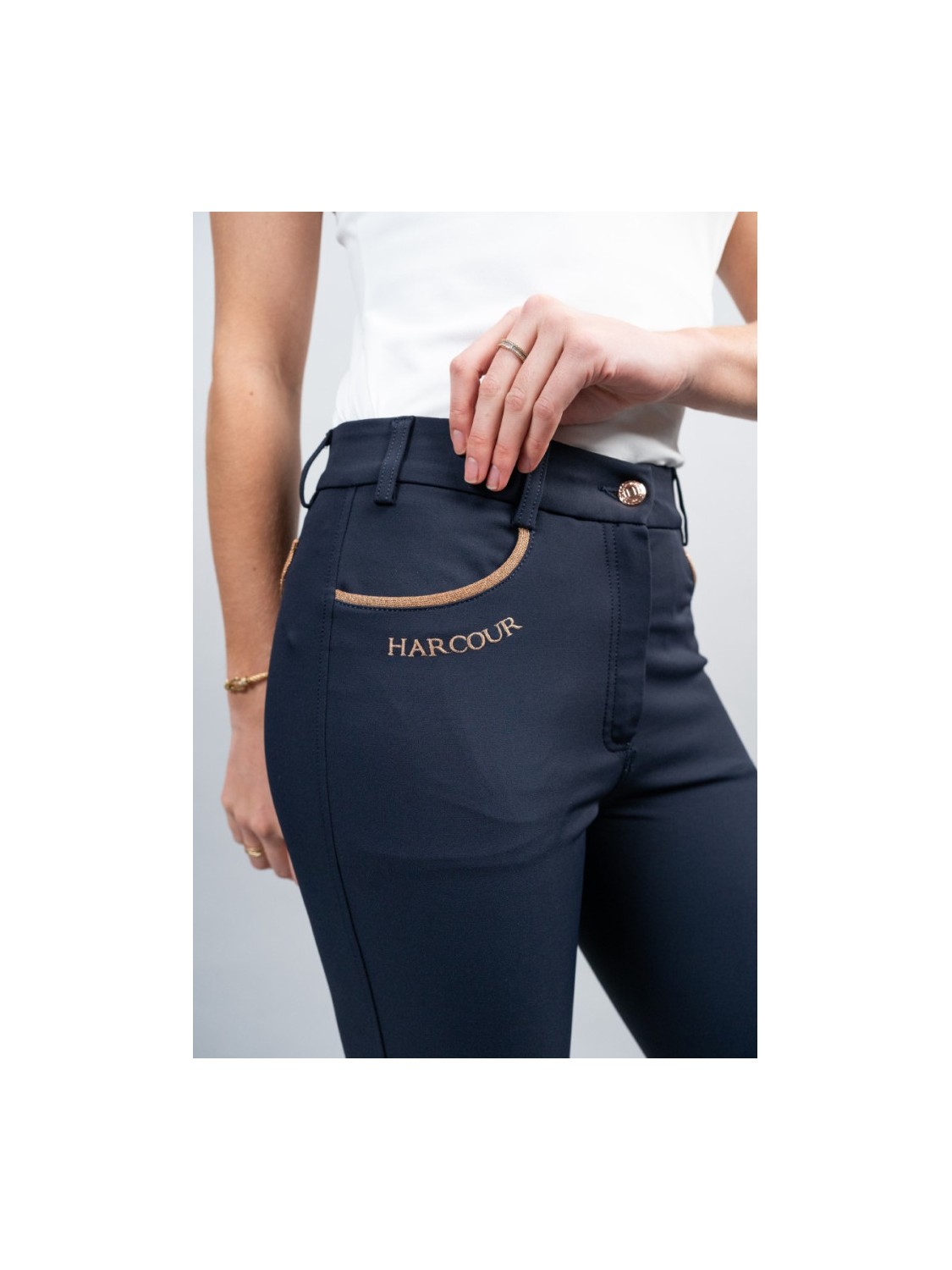 PANTALON JALTIKA EQUITATION ROSEGOLD HARCOUR