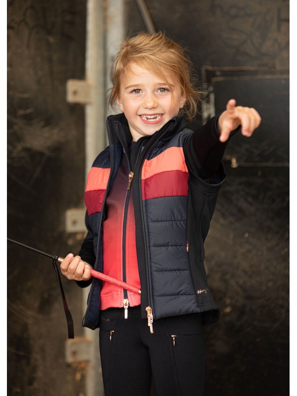 VESTE SANS MANCHES D'EQUITATION ENFANT LOULOU SKOURA HARRY'S HORSE