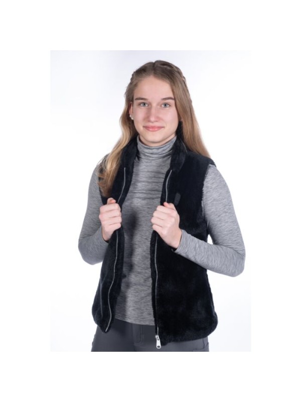 VESTE SANS MANCHES TEDDY RUBY HKM