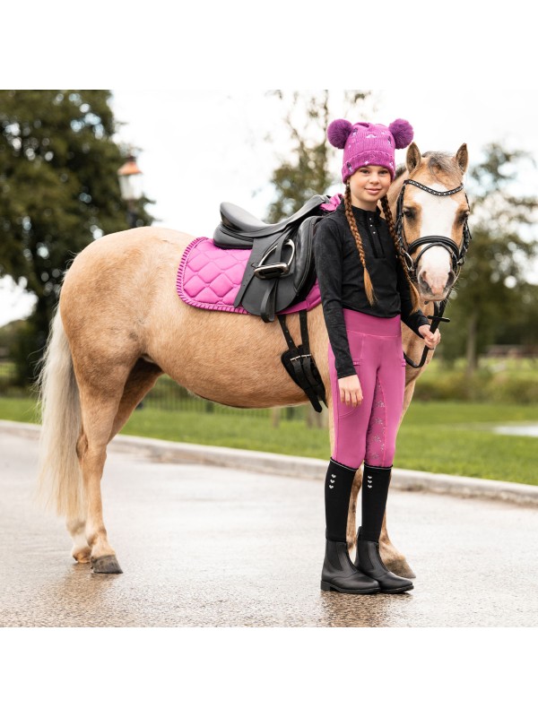 PACK DE CHAUSSETTES X2 EQUITATION ENFANT LISSIE QHP