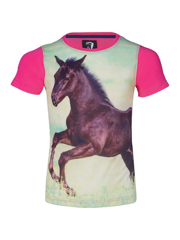 T.SHIRT CHEVAL ENFANT OLLIE HORKA