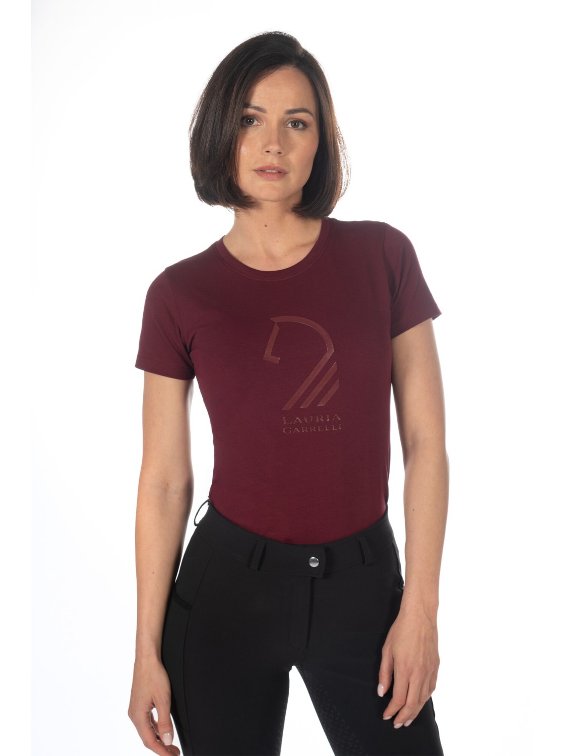 T-SHIRT D'EQUITATION LIVIGNO HORSE HEAD HKM