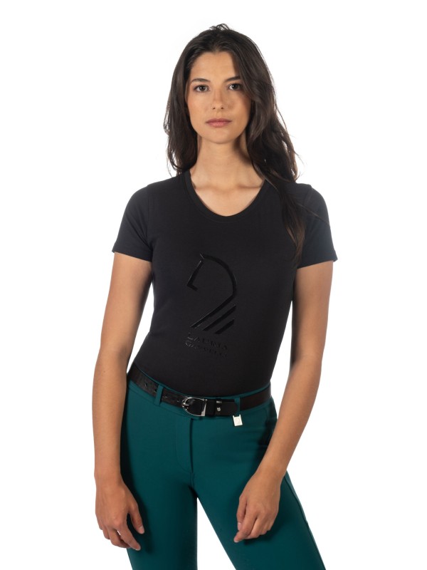 T-SHIRT D'EQUITATION LIVIGNO HORSE HEAD HKM