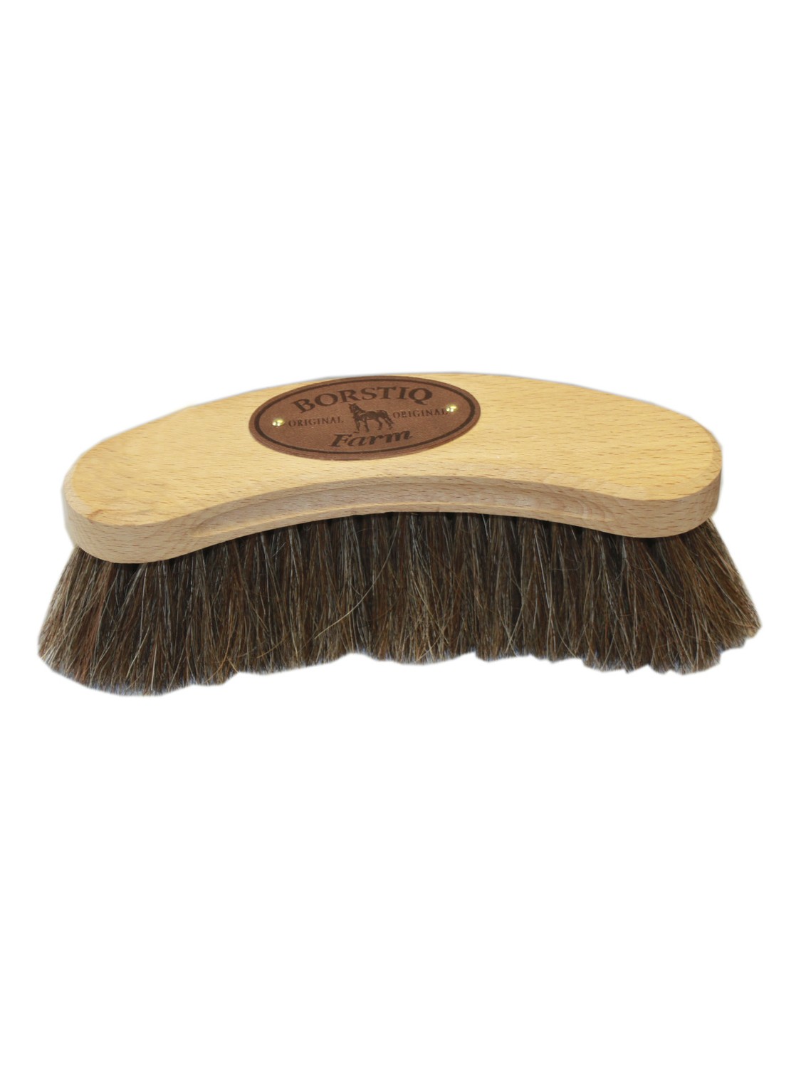 Brosse douce banane BORSTIQ "Horsehair"