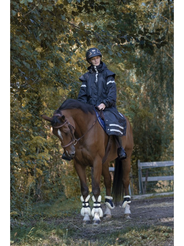 VESTE LONGUE IMPERMÉABLE EQUITHÈME "RIDERCOAT"