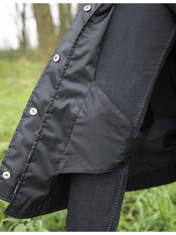 VESTE LONGUE IMPERMÉABLE EQUITHÈME "RIDERCOAT"