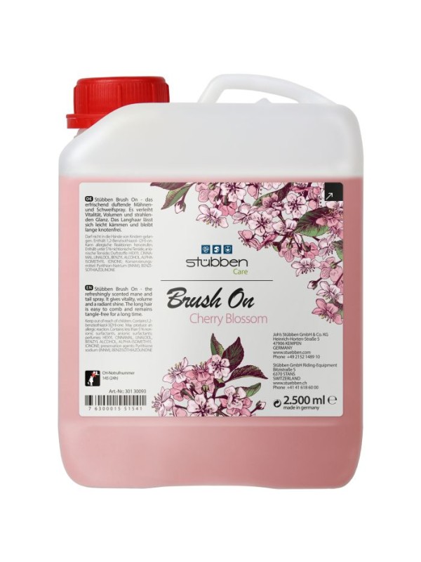 Recharge démêlant «Brush on» Fleurs de cerisier 2.5L Stubben