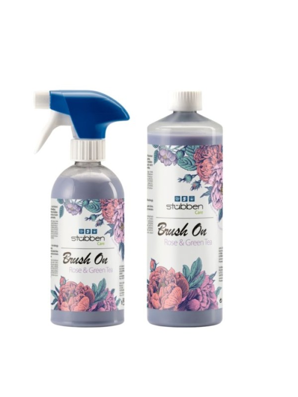 Recharge démêlant «Brush on» Rose & Thé vert 2.5 L Stubben