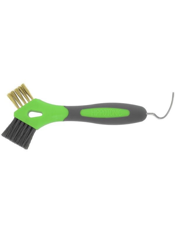 Cure-pieds brosse métal HIPPOTONIC 3 en 1