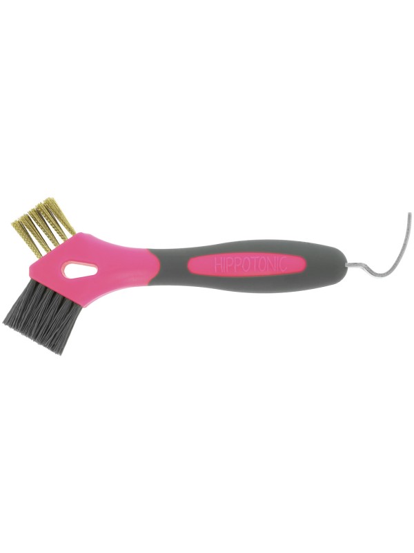 Cure-pieds brosse métal HIPPOTONIC 3 en 1