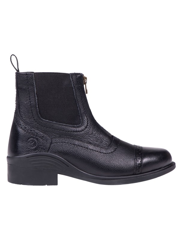 BOOTS D'EQUITATION EN CUIR ET ZIP JAKARTA ADULTE QHP