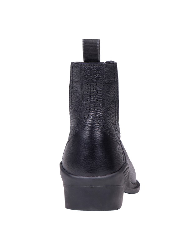 BOOTS D'EQUITATION EN CUIR ET ZIP JAKARTA ADULTE QHP