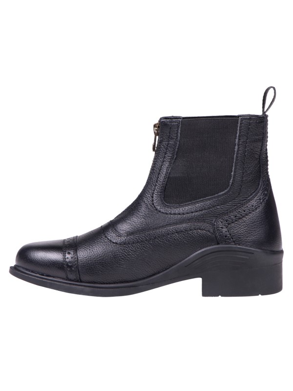 BOOTS D'EQUITATION EN CUIR ET ZIP JAKARTA ADULTE QHP