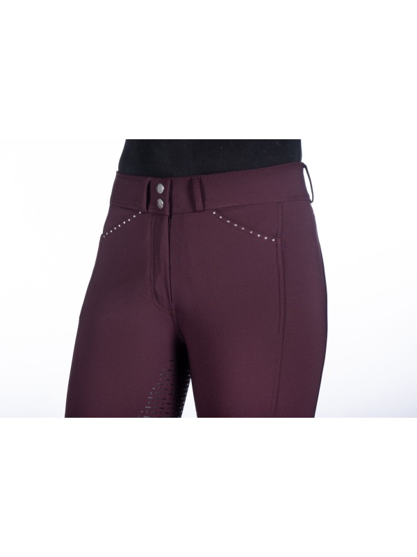 PANTALON D'EQUITATION HELENE HKM BASANE SILICONE