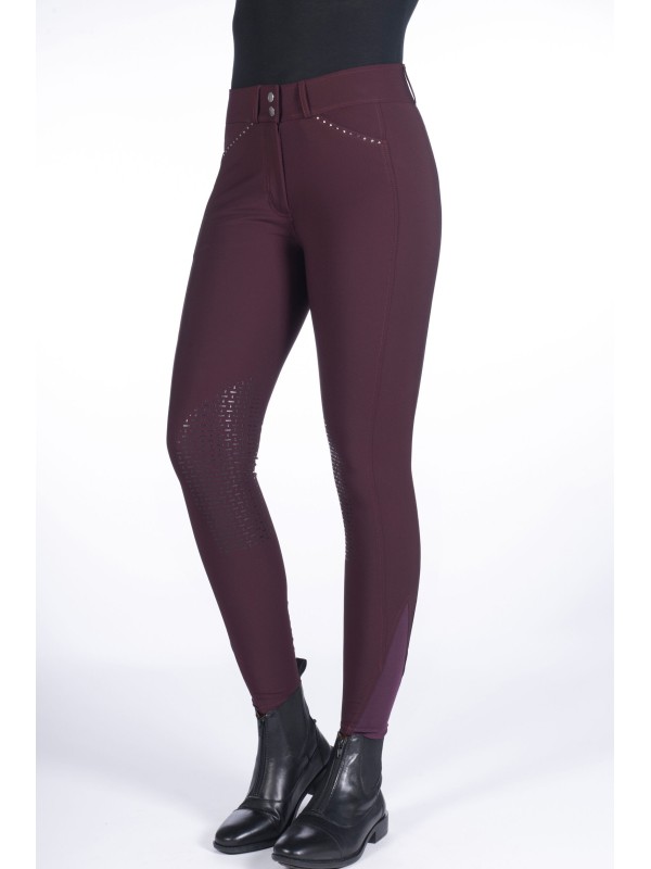 PANTALON D'EQUITATION HELENE HKM BASANE SILICONE