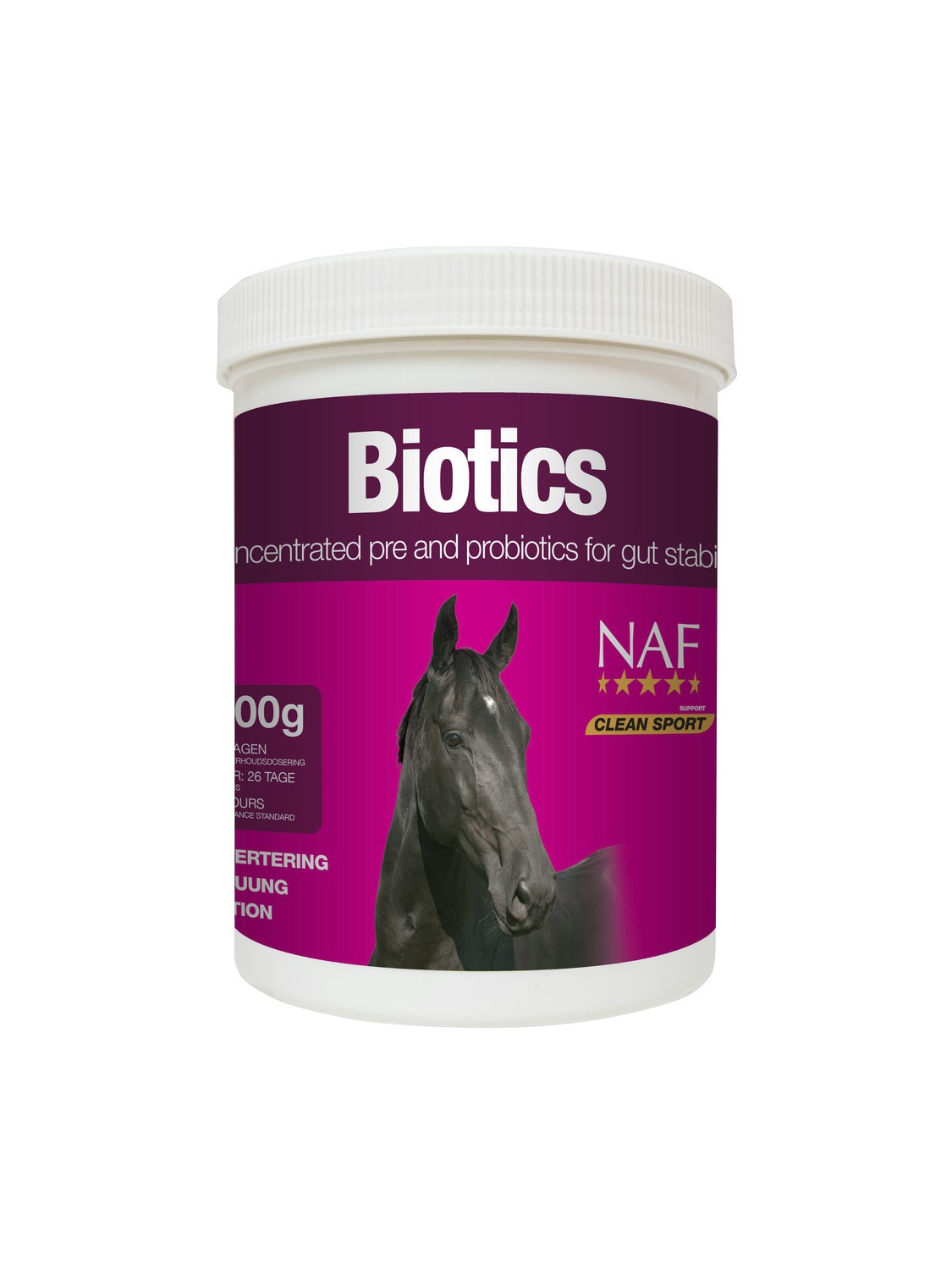 COMPLEMENT ALIMENTAIRE PRE ET PRO BIOTIC CHEVAL - BIOTICS NAF