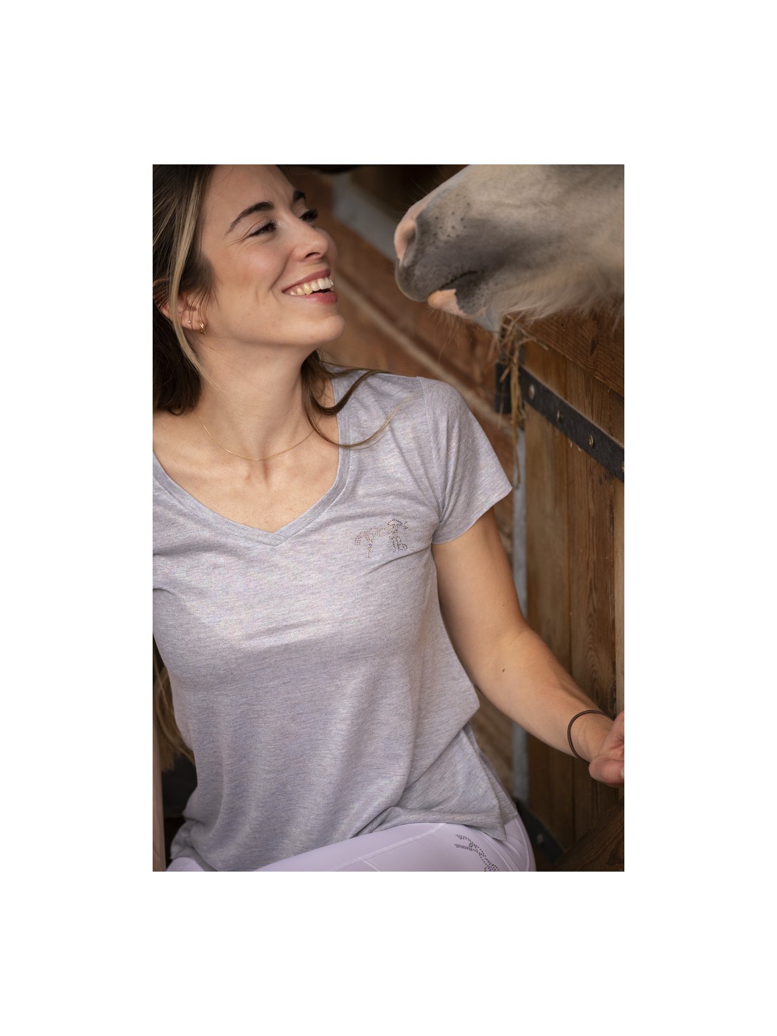 T-SHIRT PENELOPE BRILLANT "JULINE" ETE 25