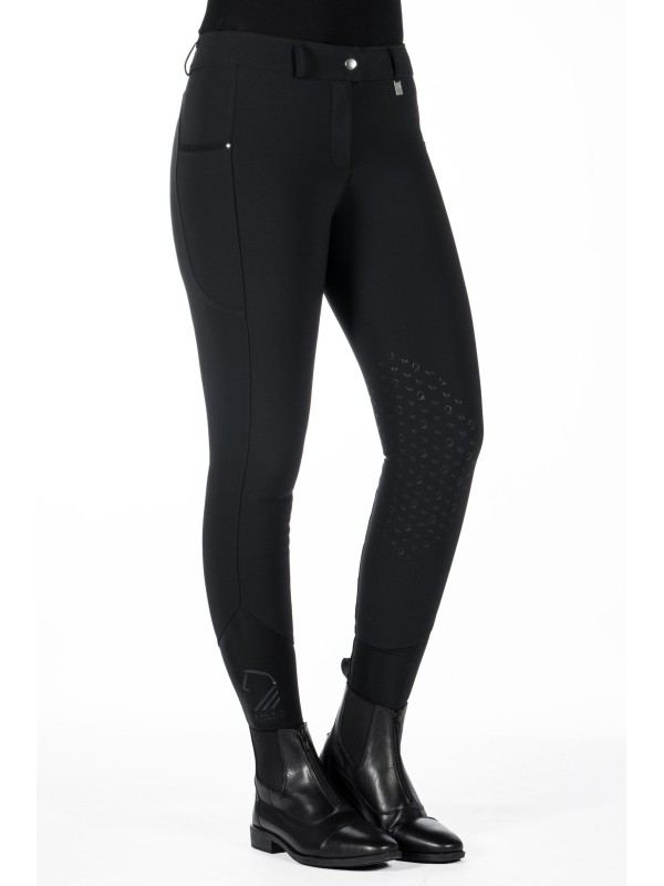 PANTALON EQUITATION FEMME GRIP GENOUX "LIVIGNO" LAURIA GARRELLI