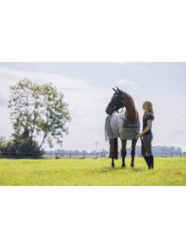 COUVERTURE ANTI-MOUCHE CHEVAL COMFORT, DOS EN POLAIRE HKM