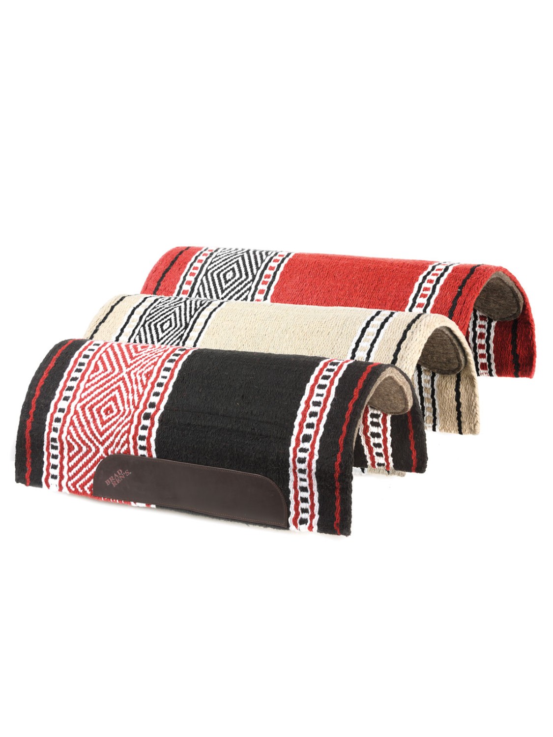 TAPIS DE SELLE WESTERN NAVAJO AVEC FEUTRE TATTINI