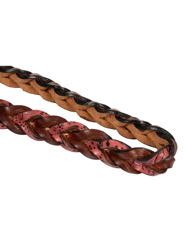 RÊNES WESTERN EN CUIR DECO POOLS AMAHORSE