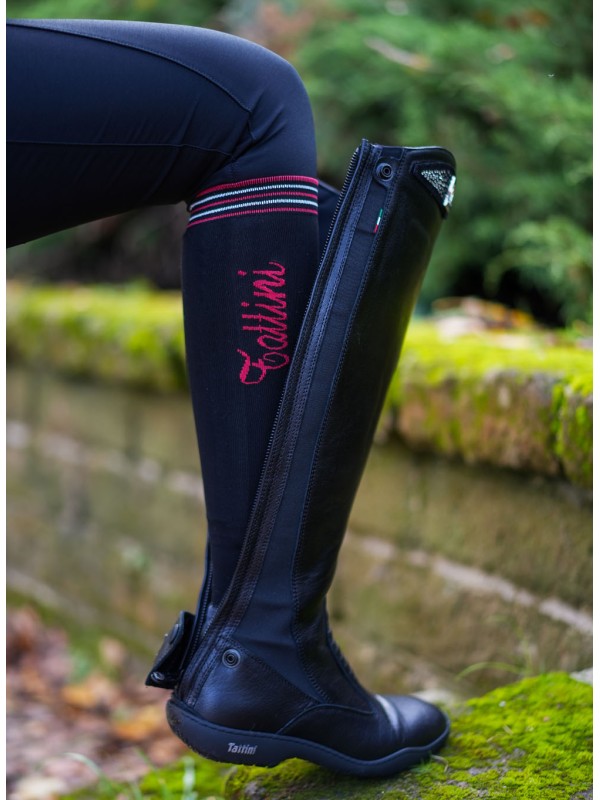 BOTTES D'EQUITATION POUR CAVALIERE SEGUGIO MOLLET S HAUTEUR H TATTINI