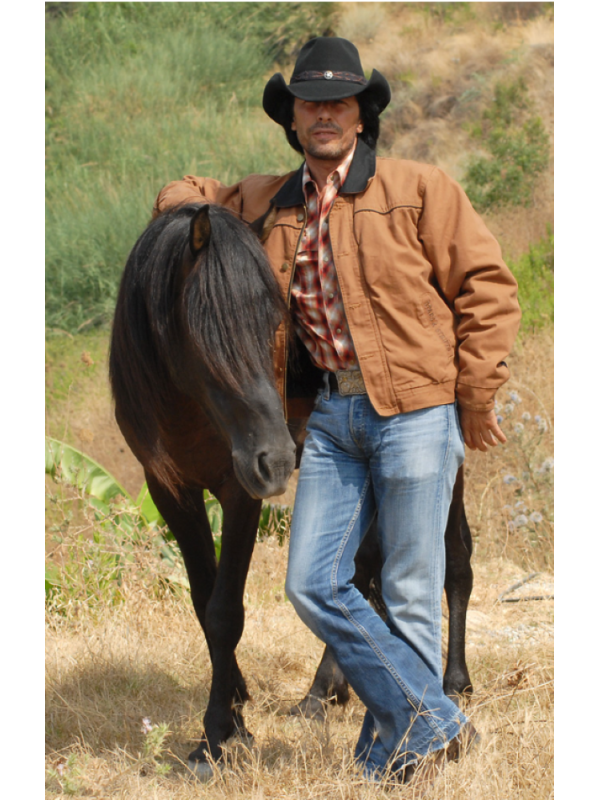 VESTE POUR CAVALIER WESTERN "RANGE RIDER CORN" STARS & STRIPES
