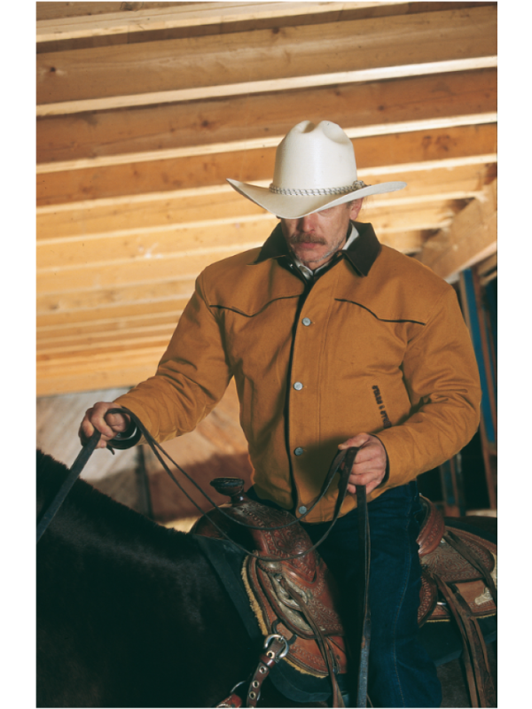 VESTE POUR CAVALIER WESTERN "RANGE RIDER CORN" STARS & STRIPES