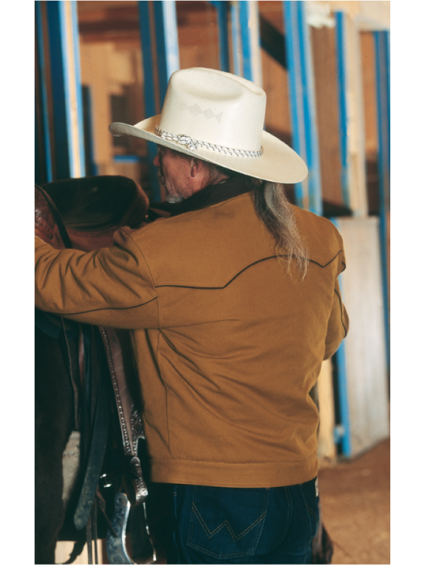 VESTE POUR CAVALIER WESTERN "RANGE RIDER CORN" STARS & STRIPES