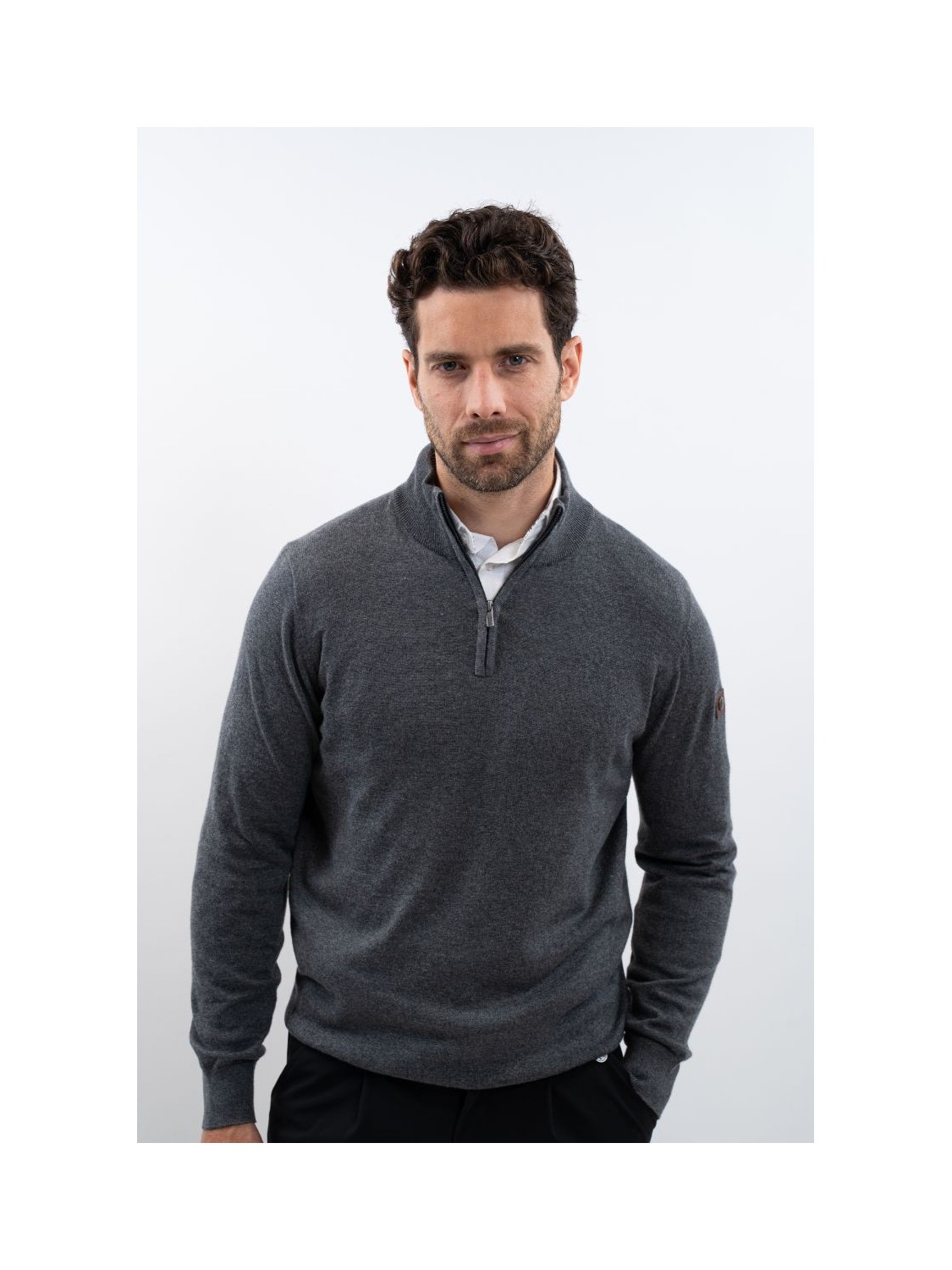 PULL D'EQUITATION POUR HOMME "PARMO" HARCOUR