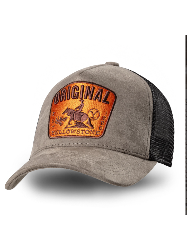 CASQUETTE WESTERN YELLOWSTONE SATRS&STRIPES