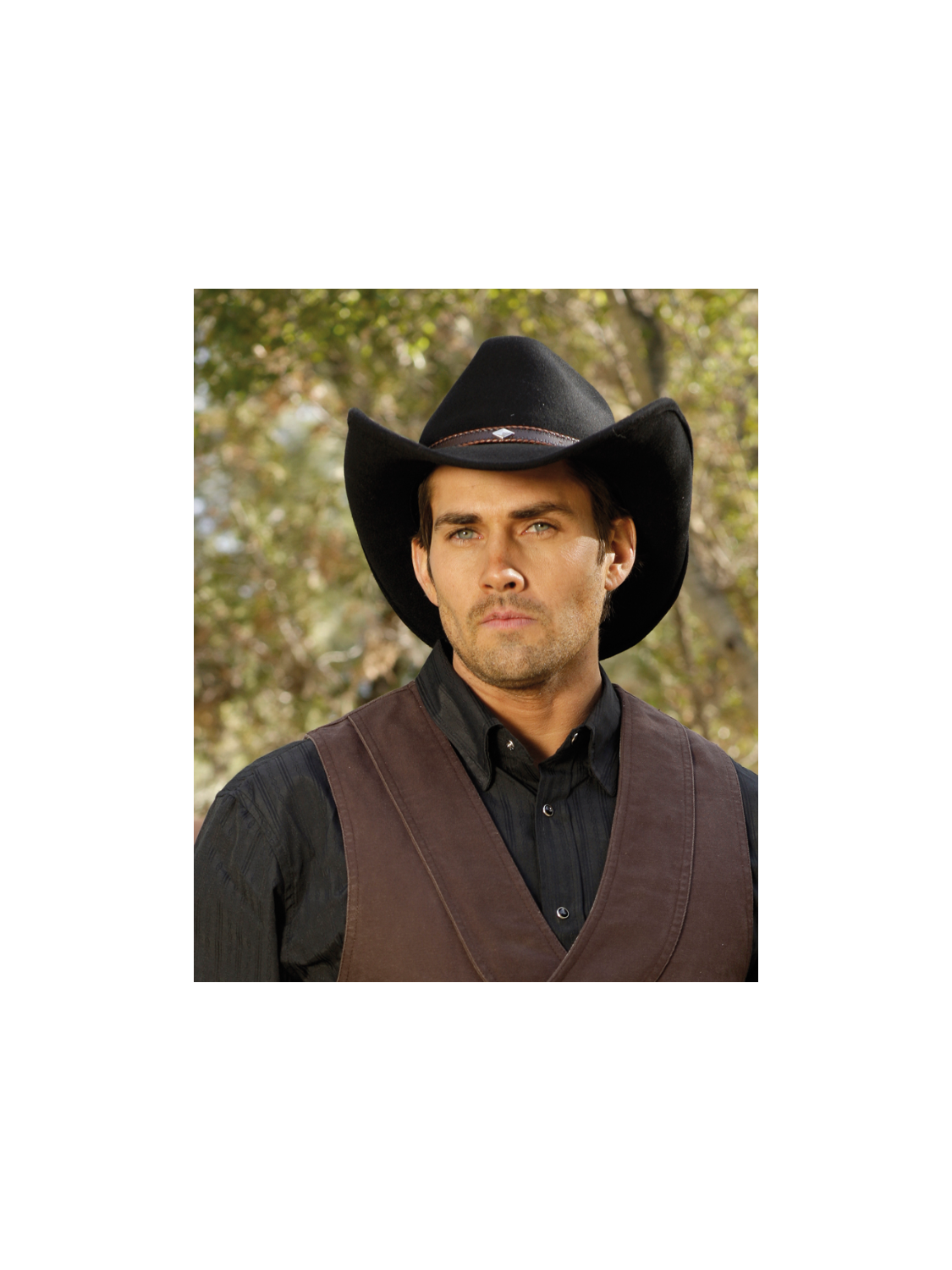 CHAPEAU EN FEUTRE DALLAS STAR&STRIPES