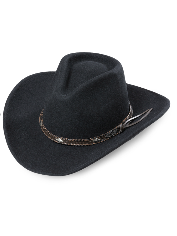 CHAPEAU EN FEUTRE DALLAS STAR&STRIPES