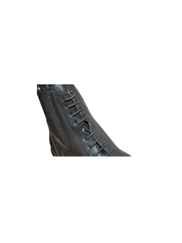 BOOTS EN CUIR LACET, ZIP ARRIERE ROMA PRIVILEGE EQUITATION