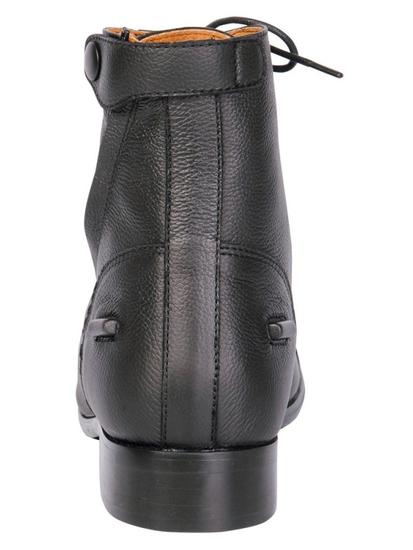 BOOTS EN CUIR BELLISA ZIP ET LACET HARRYS HORSE