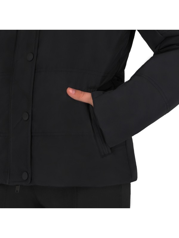 VESTE D'EQUITATION ENFANT HIVER RAYAH AVEC MANCHE AMOVIBLE QHP