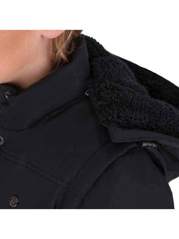 VESTE D'EQUITATION ENFANT HIVER RAYAH AVEC MANCHE AMOVIBLE QHP