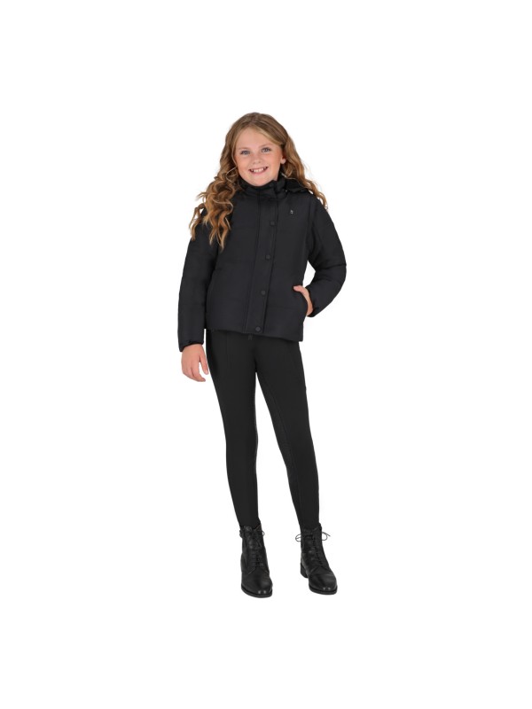 VESTE D'EQUITATION ENFANT HIVER RAYAH AVEC MANCHE AMOVIBLE QHP