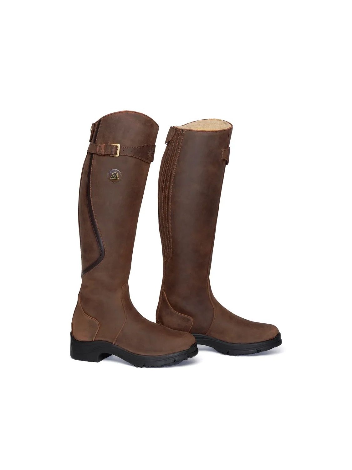 BOTTES D'EQUITATION CUIR FOURRES SNOWY RIVER MOUNTAIN HORSE