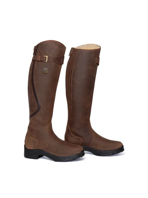 BOTTES D'EQUITATION CUIR FOURRES SNOWY RIVER MOUNTAIN HORSE